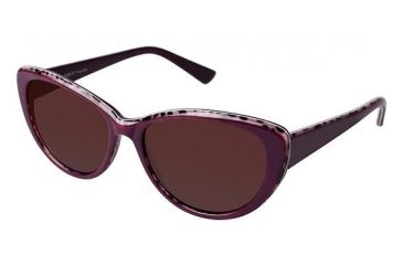 Image of Nicole Miller Roebling Progressive Prescription Sunglasses NMROEBLING03 - Frame Color Hunter