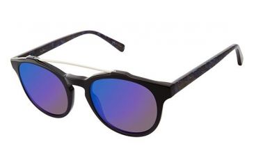 Image of Nicole Miller Rose Progressive Prescription Sunglasses NMROSE01 - Frame Color Black Tortoise