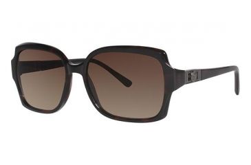 Image of Nicole Miller Sheridan Sunglasses - Frame Tortoise, Lens Color Dark Brown Gradient NMSHERIDAN01