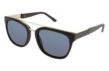 Image of Nicole Miller Spencer Progressive Prescription Sunglasses NMSPENCER01 - Frame Color Black