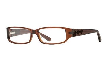Image of Nicole Miller Synthes-Eyes SENM SYNT00 Bifocal Prescription Eyeglasses - Brown SENM SYNT005435 BN