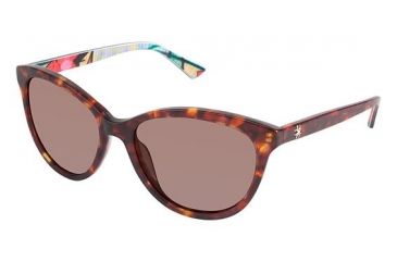 Image of Nicole Miller Wooster Progressive Prescription Sunglasses NMWOOSTER02 - Frame Color Purple Tortoise