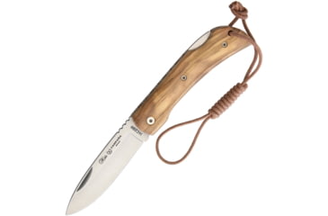 Image of Nieto Campana Lockback Olive Folding Knife, 3.25in Satin 14C28N Sandvik SS Spear Point Blade, Olive Wood Handle, 159-O