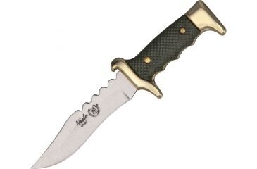 Image of Nieto Cuchillo Cazador Fixed Blade Knife, SS PE Blade, Black ABS and Zamak handle NIE2000