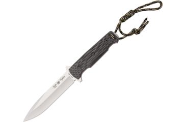 Image of Nieto Linea Fighter Fixed Blade Knife, 5.875in, Drop Point, Black, Micarta Handle NIE13000