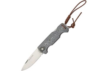Image of Nieto Linea Fighter Lockback Small Folding Knife,3in,Sandvik 12C27 Steel,Gray,Katex Handle NIE13011