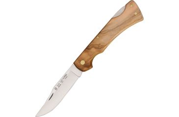 Image of Nieto Navaja Alpina Lock Fold Clip Knife, SS Clip PE Blade, Hardwood Olive handle NIE42