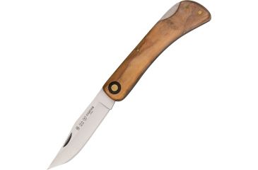 Image of Nieto Navaja Camp Lock Fold Knife, SS Clip PE Blade, Hardwood Olive handle NIE396