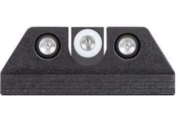 Image of Night Fision Standard Height Night Sight Set, Mossberg MC1sc/MC2/MC2c, White Front Ring, U Notch Rear, MBG-352-007-WGZG