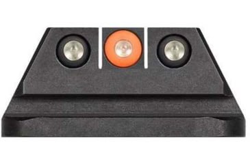 Image of Night Fision Standard Height Night Sight Set, Walther PPQ/PDP/PPQ M2, Orange Front Ring, WAL-276-003-OGZG