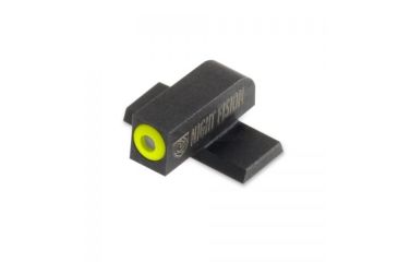 Image of Night Fision Perfect Dot Front Night Sight Only, Yellow Front w/Green Tritium, Fits Springfield XD/XDM/XD Mod. 2/XD-S/XD-E, SPR-225-001-YGXX