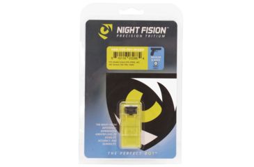 Image of Night Fision Perfect Dot Front Night Sights for HK, White Front w/ Green Tritium, fits VP9, VP9SK, .45C, .45C Tactical, P30, P30L, P, HAK-125-001-WGXX