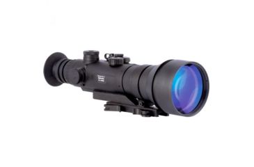Image of Night Optics Gladius 760 Gen 4G 6x Night Vision Rifle Scope, Mil-Dot Reticle B/W Gated, Manual Gain, Filmless, Black NS-7604GBM
