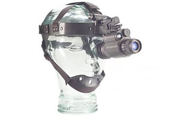 Image of Night Optics D-300G-2ST Gen 2+ Mono-Goggle 28 LP/mm w/ Head Mount NO-NG-300-2ST