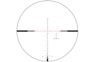 Image of NightForce 2.5-10x42mm NXS Compact Rifle Scope, 30mm Tube, Second Focal Plane, Illuminated MIL-R Reticle, Black, C461