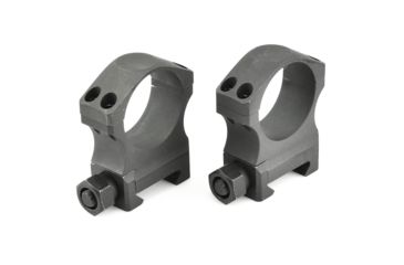 Image of EDEMO NightForce 30mm Steel Ring Sets, High, 1.125, Black, Full-Size, A104, EDEMO1