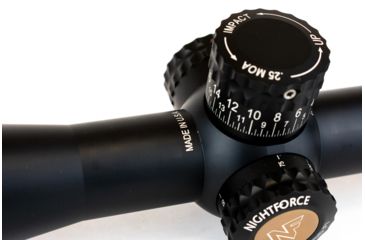 Image of NightForce ATACR 5-25x56mm F1 ZeroStop .250 MOA DigIllum PTL MOAR, Black, 34mm C545
