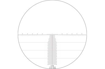 Image of NightForce B.E.A.S.T. Rifle Scope, 5-25x56mm, 34mm Tube, First Focal Plane, ZeroStop, Mil-Radian, H59 Reticle, Black, C449