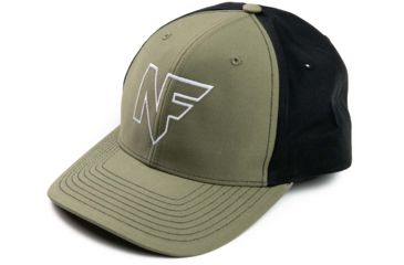 Image of NightForce Hat, w/ NF Logo, Green/Black, A526