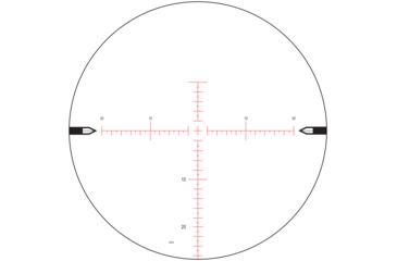 Image of NightForce NX8 Rifle Scope, 4-32x50mm, First Focal Plane, .250 MOA, MOAR Reticle, Black, C624