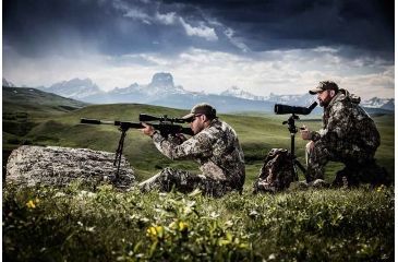 Image of NightForce TS-82 Spotting Scope in Use