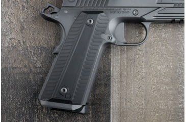 Image of Nighthawk Custom 1911 Grips, Railscales Agent 2, G10, Government/Commander, G211