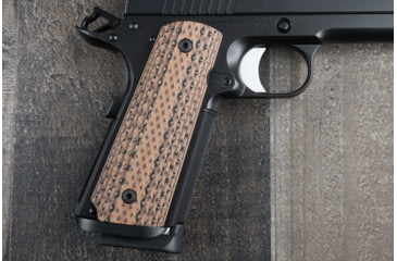 Image of Nighthawk Custom Diamond Back Grips, Hyena Brown w/Super Scoop, Govt., Like Costa Recon, G161