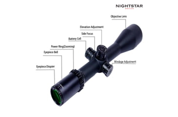 Image of NightStar 3-30x56mm 35mm Tube Riflescope, First Focal Plane