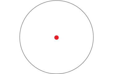 Image of NightStar PT21 Waterproof Long Life Battery Red Dot, Black, NS15258