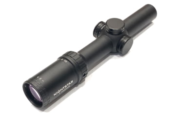 Image of NightStar Rifle Scope, 1-10X24IR, 30mm Tube, CR1 Reticle, Low Profile, Fully Multi-Coated, Black, NS11024LCR1