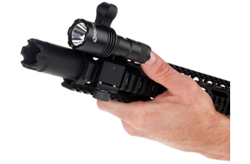 Image of EDEMO Nightstick Compact Long Gun LED Weapon Light Kit, 450 Lumens, Black, LGL-150, EDEMO1