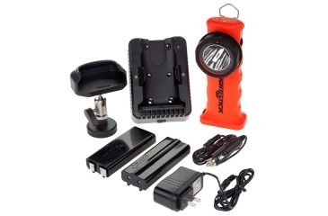 Image of Nightstick Intrinsically Safe 6AA Dual Angle Light,Battery Pack,Magnetic Base,200 Lumens,Red XPR-5572RM