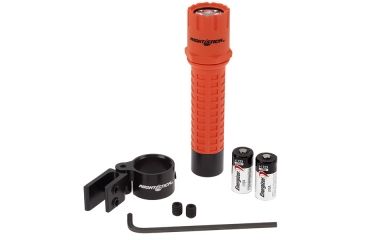 Image of Nightstick Tactical Fire LED Flashlight w/Multi-Angle Helmet Mount,180 Lumens,Red FDL-300R-K01