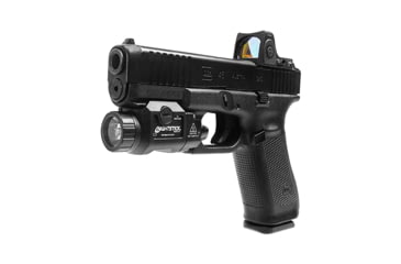 Image of Nightstick Rechargeable Pistol Mounted Light, Fits Picatinny Rail, Anodized Finish, Black, 1,000 Lumens, 25,100 Candela, Rechargeable