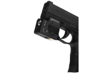 Image of Nightstick TSM13G Subcompact LED Weapon Light, Lithium-ion Rechargeable, White, 175 Lumens, Black, TSM-13G