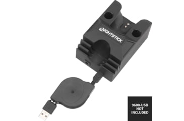 Image of Nightstick USB Charge Cord for NSR-9512/9514/9612/9614/9744/9746/9920/9924/9944 Series LED Lights, Black 9600-USB