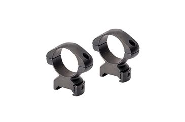 Image of Nikko Stirling 30mm Steel Weaver Rings HIGH, Black, NSN N NSM30WH