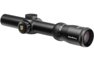 Image of Nikko Stirling Diamond 1-4x24mm Rifle Scope, 30mm Diameter, German #4 Dot Ret, Black, ndsi1424