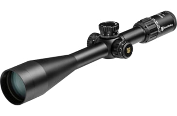 Image of Nikko Stirling Diamond 10-40x56mm, 30mm Tube, Rifle Scope, Illuminated Half Mil-Dot Reticle w/Sunshade, Matte Black, NDSI104056LRHMD