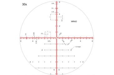 Image of Nikko Stirling Diamond 6-24x50mm 34mm Tube Rifle Scope, First Focal Plane, Skeleton HMD Reticle, Matte Black, NSFFP3462450HMD