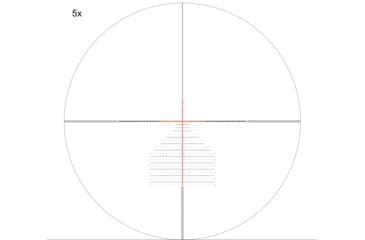 Image of Nikko Stirling Diamond 6-24x50mm 34mm Tube Rifle Scope, First Focal Plane, Skeleton HMD Reticle, Matte Black, NSFFP3462450HMD
