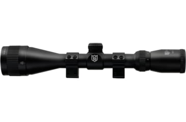 Image of Nikko Stirling Mountmaster 3-9x40 AO Rifle Scope, 1in Tube, HMD Reticle, 1/4 MOA, Black, nmm3940aon