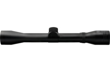 Image of Nikko Stirling Mountmaster Silver Crown 4x32mm Rifle Scope, 1in Tube, HMD Reticle, 1/4 MOA, Black, nsc432n