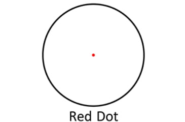 Image of Nikko Stirling NRD30H 1x Red Dot Sight, 3 MOA Dot, Black, nrd30h