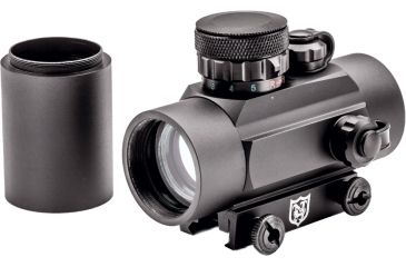 Image of Nikko Stirling Red Dot Reflex Sight 1x30 Red Dot Sight - Dual Color, Black, small, NSN N, NS130-3