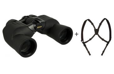 Image of Nikon 8x40 Action Extreme Waterproof Binoculars w/ Nikon ProStaff Bino Harness