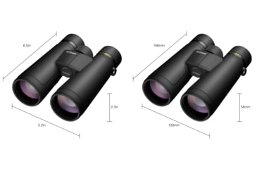 Image of Nikon Monarch M5 12x50mm Porro Prism Binoculars, Black, Full Size, 16846