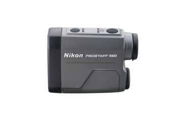 Image of Nikon Prostaff 1000 Laser Rangefinder, 6x20mm, 6-1000 yards, 1 x CR2 Lithium Battery, Black, 16664