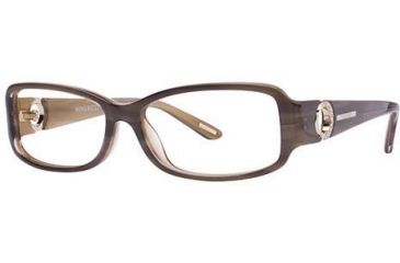 Image of Nina Ricci NR2557F Eyeglass Frames - Frame Brown, Size 53/14mm NR2557F02
