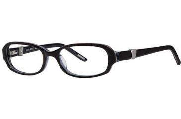 Image of Nina Ricci NR2577F Single Vision Prescription Eyeglasses - Frame Black/Grey, Size 51/17mm NR2577F01